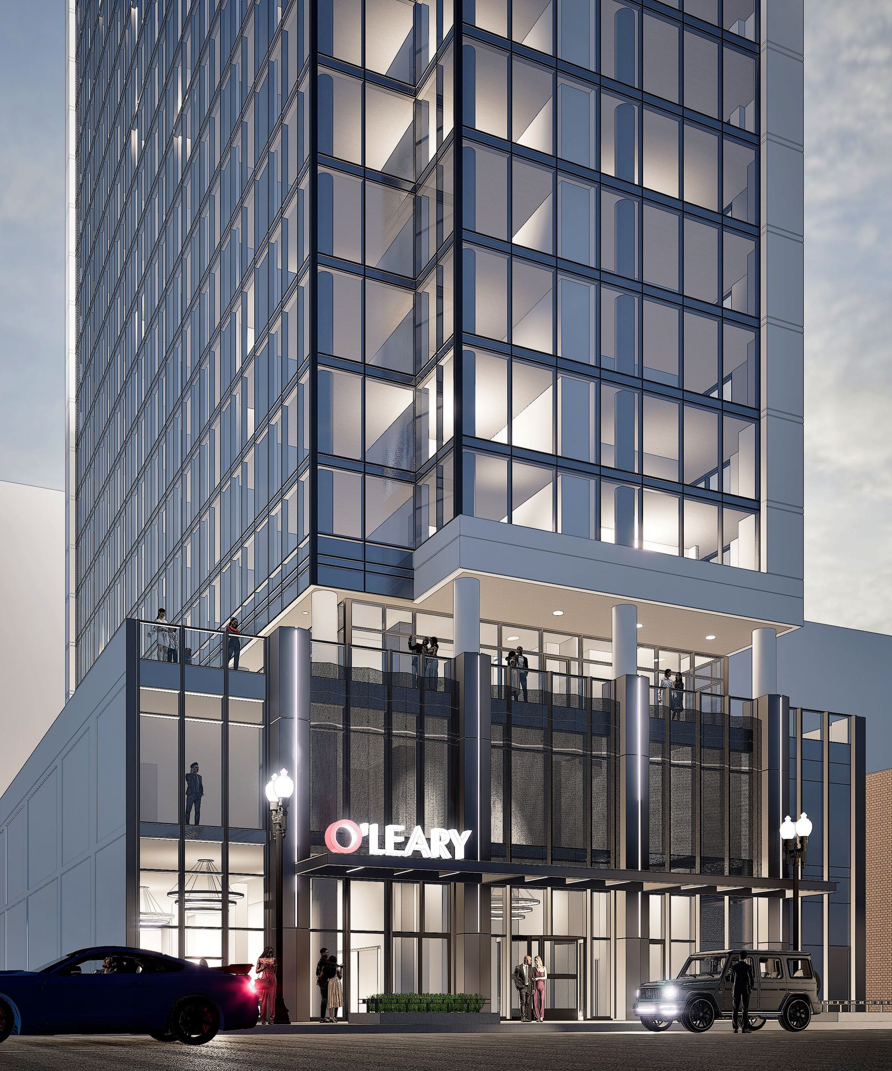 424 S Wabash full tower elevation, Loop Chicago